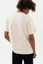 Axel Arigato Blek Beige Monogram T-skjorte - Bilde 2