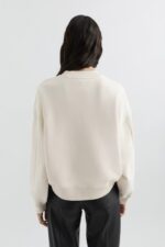 Axel Arigato Blek Beige Solid Genser - Bilde 2