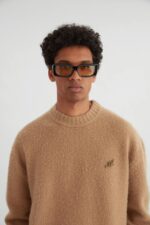 Axel Arigato Camel Beige Utover Genser - Bilde 3