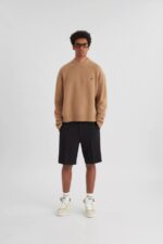 Axel Arigato Camel Beige Utover Genser - Bilde 4