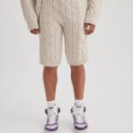 Axel Arigato Ecru Naps Shorts
