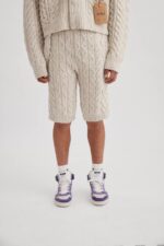 Axel Arigato Ecru Naps Shorts