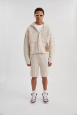 Axel Arigato Ecru Naps Shorts - Bilde 4