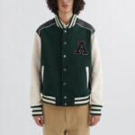Axel Arigato Eføy Varsity Jakke Mørkegrønn