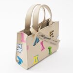 Axel Arigato Egenskap Monogram Skinnveske Blek Beige
