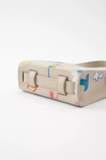Axel Arigato Egenskap Monogram Skinnveske Blek Beige - Bilde 4