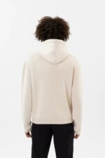 Axel Arigato Focus Logo Hettegenser Blek Beige - Bilde 2