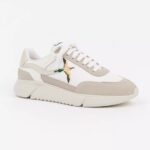 Axel Arigato Genesis Stripe Bee Fugl Hvit Beige