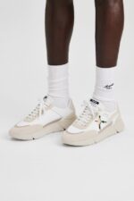 Axel Arigato Genesis Stripe Bee Fugl Hvit Beige - Bilde 3