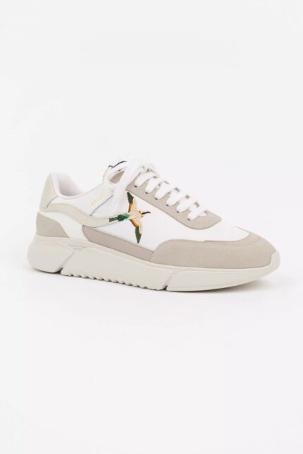 Axel Arigato Genesis Stripe Bee Fugl Hvit Beige