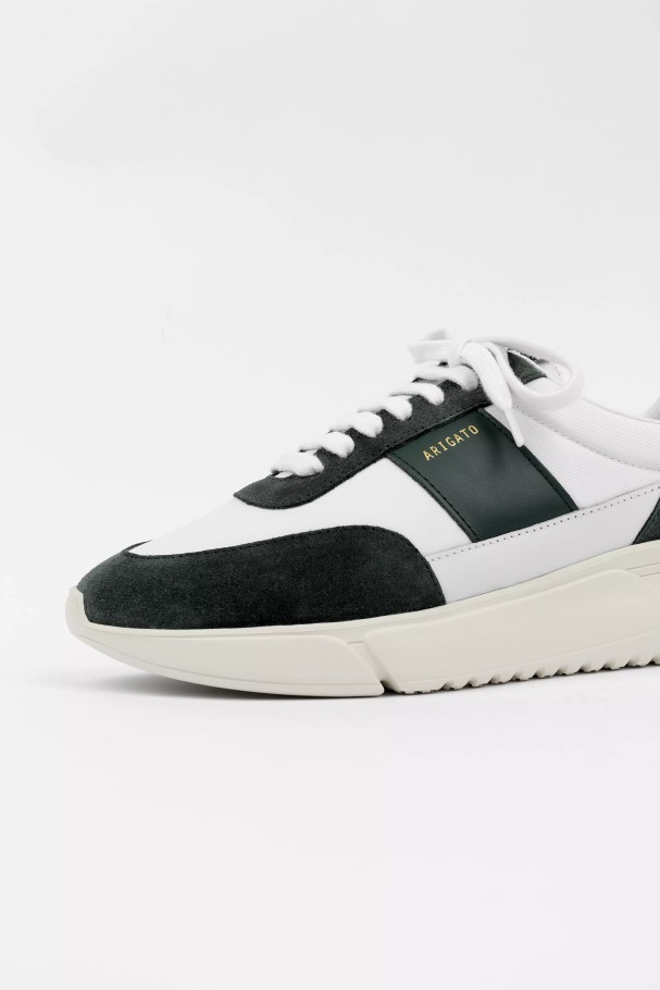Axel Arigato Genesis Vintage Runner Hvit Mørkegrønn - Bilde 2
