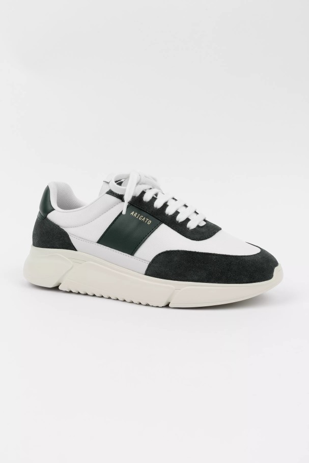 axel_arigato_genesis_vintage_runner_hvit_morkegronn.jpg Axel Arigato Genesis Vintage Runner Hvit Mørkegrønn - Bilde 1