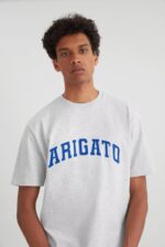 Axel Arigato Grå Melange College-logo-t-skjorte - Bilde 3