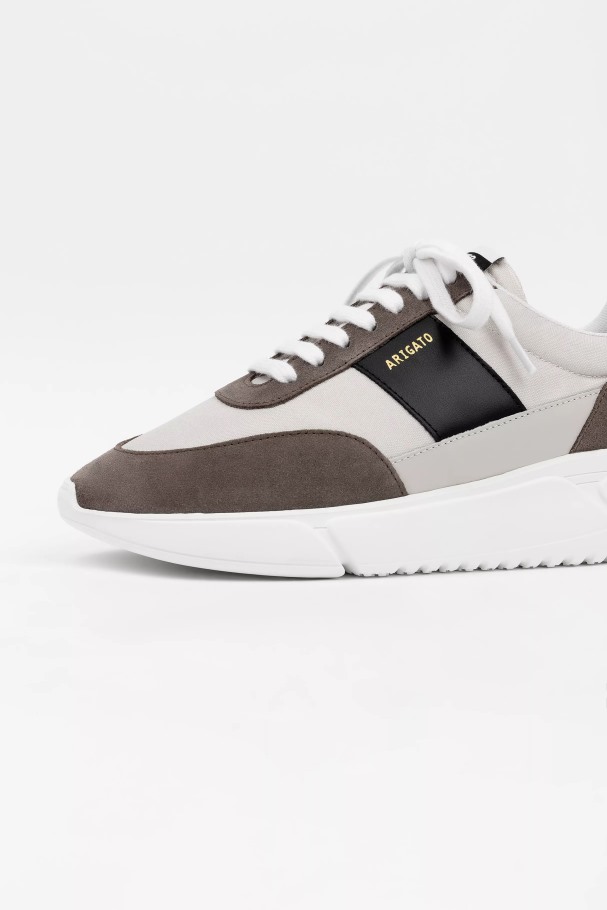 Axel Arigato Hvit Beige Brun Genesis Vintage Løper - Bilde 2