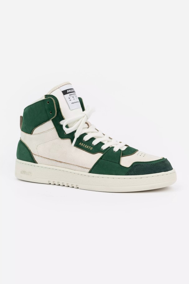 axel_arigato_hvit_gronnkal_gronn_terning_hi_sneaker.jpg Axel Arigato Hvit Grønnkål Grønn Terning Hi Sneaker - Bilde 1