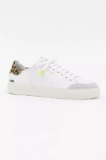 Axel Arigato Hvit Leopard Cremino Clean 90 Trippeldyr