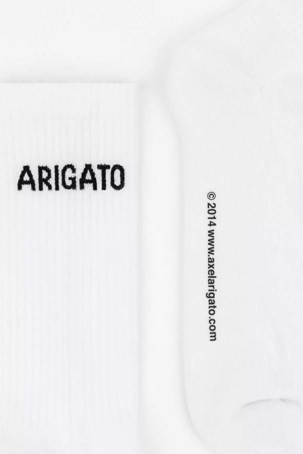 axel_arigato_hvite_arigato_logo_tube_sokker.jpg Axel Arigato Hvite Arigato Logo Tube Sokker - Bilde 1