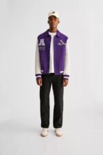 Axel Arigato Lilla Mayday Varsity Bombefly - Bilde 3