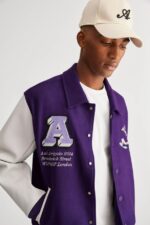 Axel Arigato Lilla Mayday Varsity Bombefly - Bilde 4