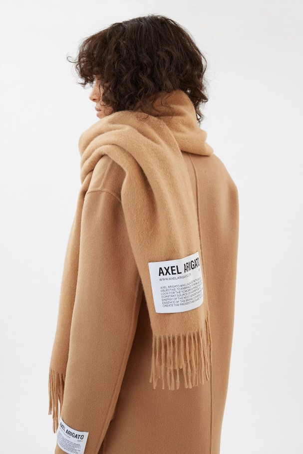 axel_arigato_logo_b_bel_skjerf_beige.jpg Axel Arigato Logo B Bel Skjerf Beige - Bilde 1