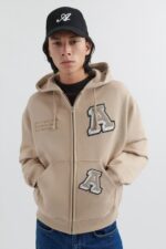 Axel Arigato Lys Taupe Illusjon Hettegenser - Bilde 3