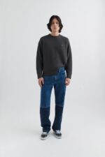 Axel Arigato Mellomblå Mørkeblå Arkivjeans - Bilde 6