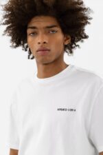 Axel Arigato Monogram T-skjorte Hvit - Bilde 3