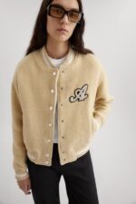 Axel Arigato Off Court Bomberjakke Beige - Bilde 4