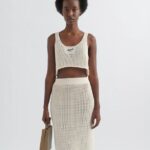 Axel Arigato Off White Grid Tank Topp
