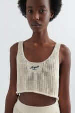 Axel Arigato Off White Grid Tank Topp - Bilde 4