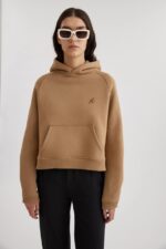 Axel Arigato Rio Cropped Hettegenser Camel Beige