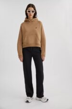 Axel Arigato Rio Cropped Hettegenser Camel Beige - Bilde 4