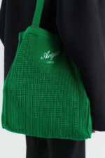Axel Arigato Rutenett Strikket Shopper Jolly Green - Bilde 2