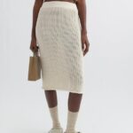 Axel Arigato Rutenettskjørt Off White
