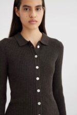 Axel Arigato Signatur Cardigan Brun - Bilde 3