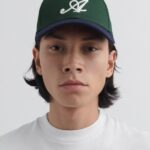 Axel Arigato Signature Cap Mørkegrønn Navy