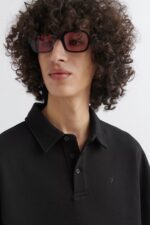 Axel Arigato Svart Rosa Nova Solbriller - Bilde 4