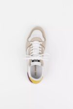 Axel Arigato Terninger Lo Sneaker Hvit Lilla Gul - Bilde 3