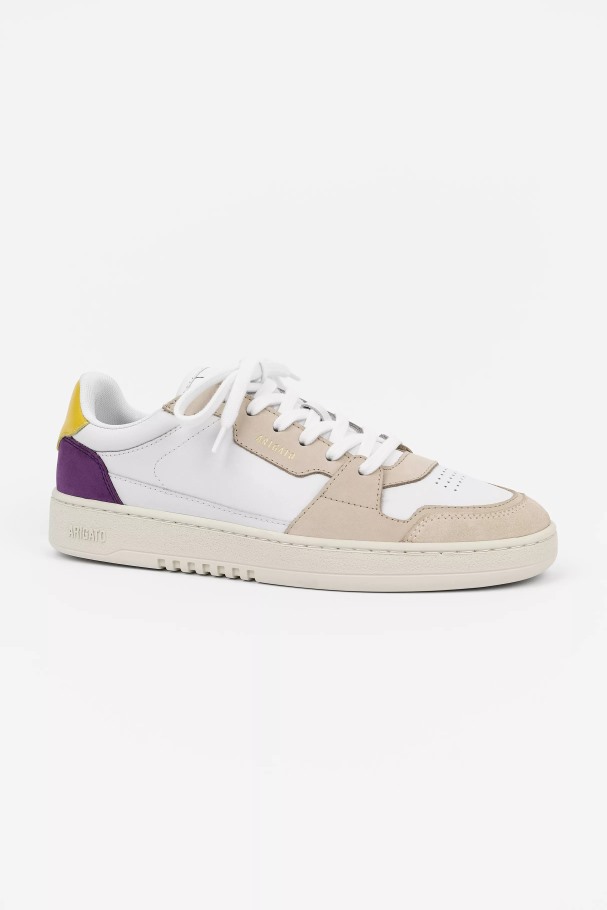 axel_arigato_terninger_lo_sneaker_hvit_lilla_gul.jpg Axel Arigato Terninger Lo Sneaker Hvit Lilla Gul - Bilde 1