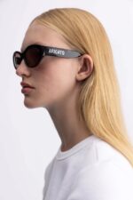 Axel Arigato Tonia Cat-eye Solbriller Svart Mørk Blush - Bilde 6