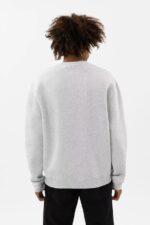 Axel Arigato Varsity Bee Bird Sweatshirt Lys Grå Melange - Bilde 2