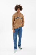 College Logo Hettegenser Axel Arigato Camel - Bilde 3