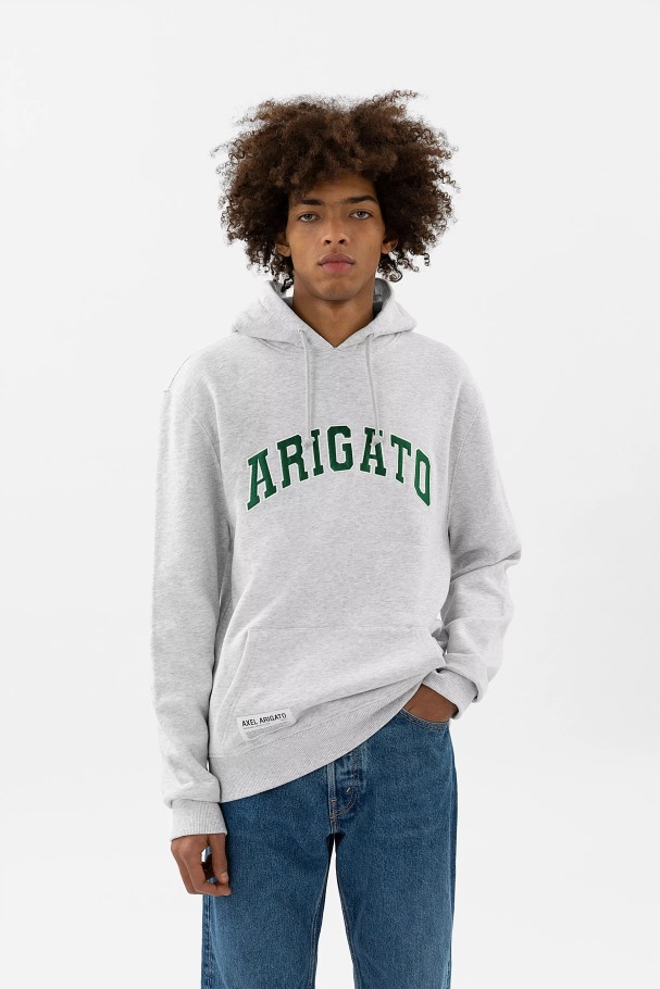 college_logo_hettegenser_lys_gra_mefbea8efbea6lange_axel_arigato.jpg College Logo Hettegenser Lys Grå Mᄄᆭlange Axel Arigato - Bilde 1
