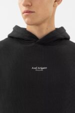 Focus Logo Hettegenser Falmet Svart Axel Arigato - Bilde 4