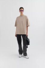 Formel Oversized T-skjorte Lys Taupe Axel Arigato - Bilde 3