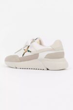 Genesis Stripe Bee Fugl Axel Arigato Hvit Beige - Bilde 5