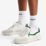 Genesis Stripe Bie Fugl Hvit Grønn Axel Arigato