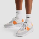Genesis Vintage Runner Hvit Oransje Axel Arigato