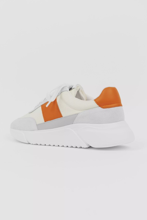 Genesis Vintage Runner Hvit Oransje Axel Arigato - Bilde 4
