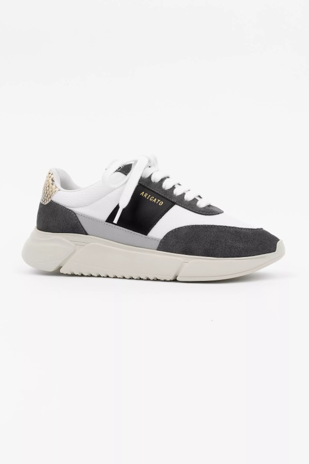 genesis_vintage_runner_morkegra_sort_slange_axel_arigato.jpg Genesis Vintage Runner Mørkegrå Sort Slange Axel Arigato - Bilde 1